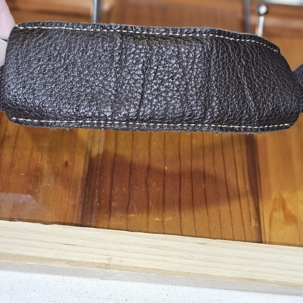 Classic Brown Leather Men's Messenger Bag